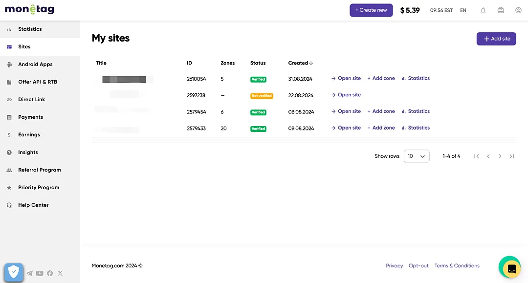 PropellerAds(Monetag) | Google AdSense 대안